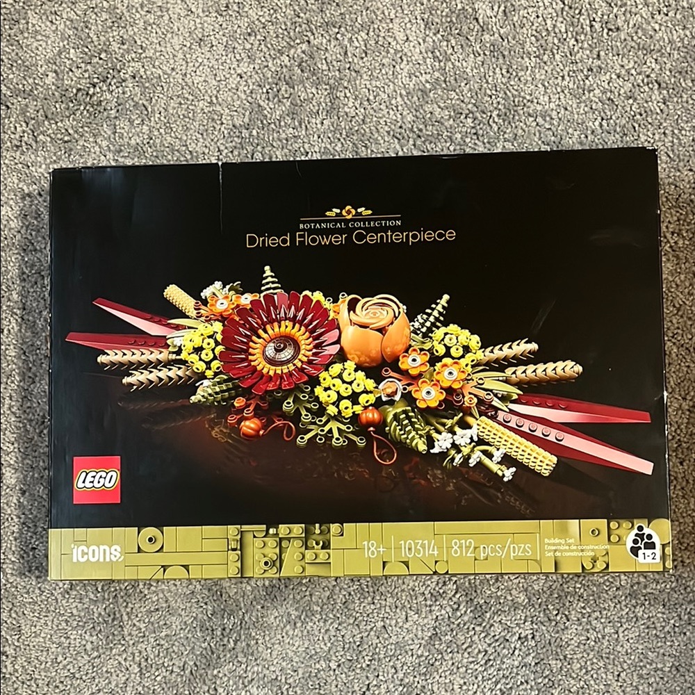 NEW LEGO Icons Botanical Collection Dried Flower Centerpiece